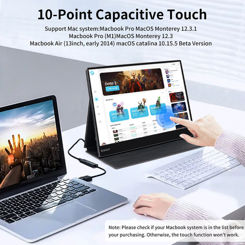 Wimaxit M1560CT3 15.6" Portable Multi-Touch Monitor