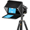 LENSGO TC7 Portable Teleprompter for Smartphones, Tablets & Select DSLR/Mirrorless Cameras