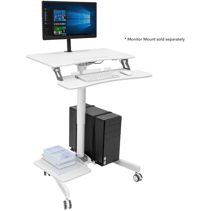 Mount-It! Mobile Sit-Stand Computer Workstation