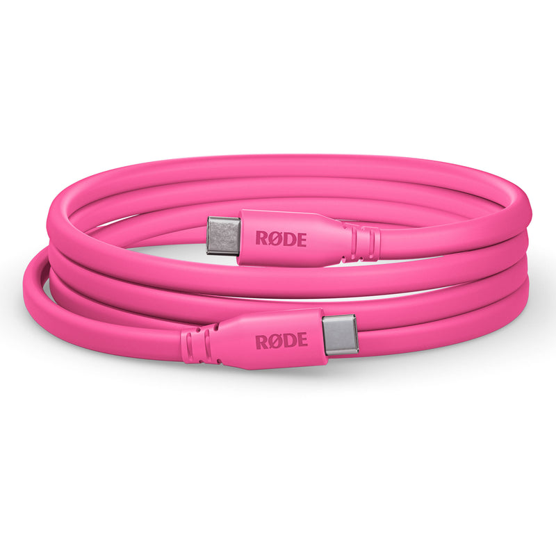 RODE SC17 USB-C to USB-C Cable (Pink, 5')