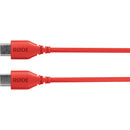 RODE SC22 USB-C to USB-C Cable (Red, 11.8")