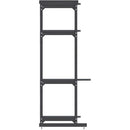 Kendall Howard Configured 4-Post 3 Shelf LAN Rack (72")
