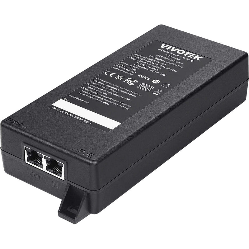 Vivotek 1 Gigabit 90W bt PoE Injector