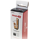 Simply45 3/4" Standard J-Hook with Retainer Pin (100-Pack)