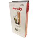Simply45 4" Standard J-Hook with Retainer Pin (5-Pack)