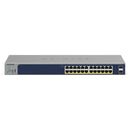 Netgear GS724TPv3 24-Port Gigabit PoE+ Managed Network Switch (190W)