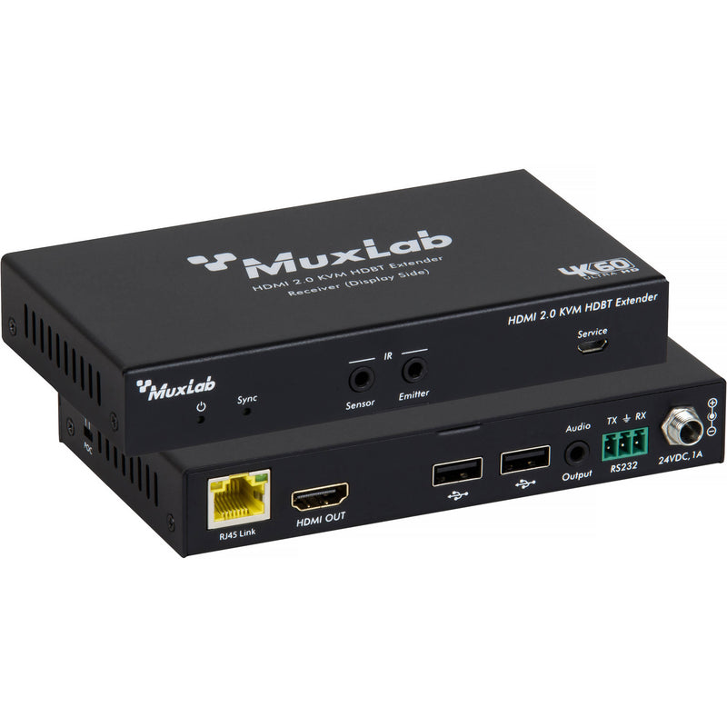 MuxLab HDMI 2.0 KVM HDBT Extender Kit