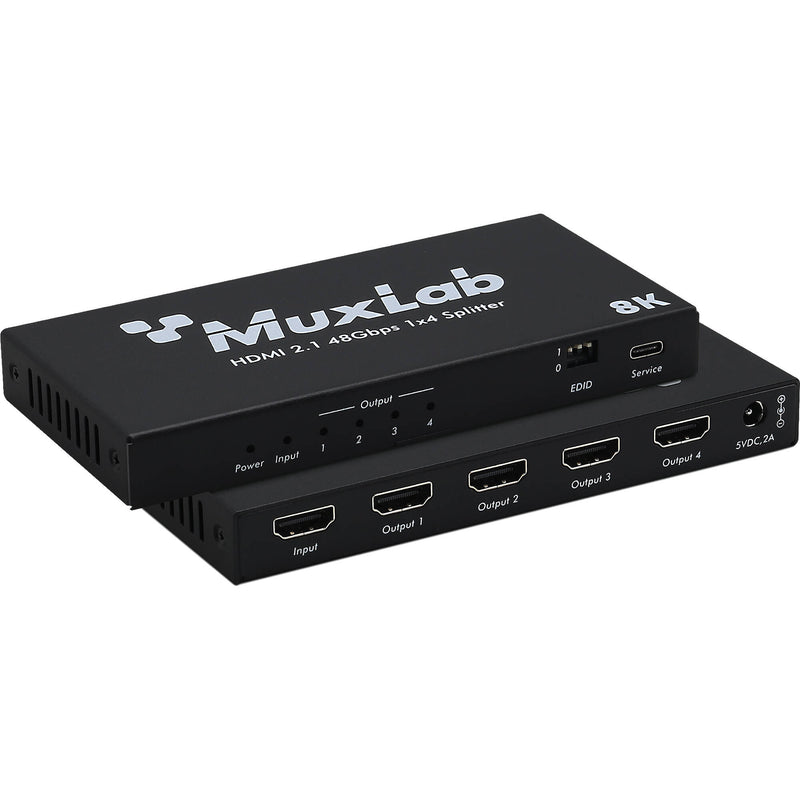 MuxLab HDMI 2.1 48 Gb/s 1 x 4 Splitter