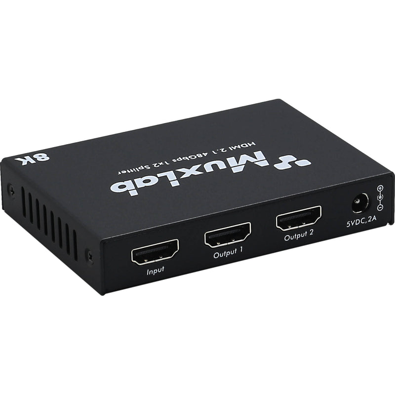 MuxLab HDMI 2.1 48 Gb/s 1 x 2 Splitter