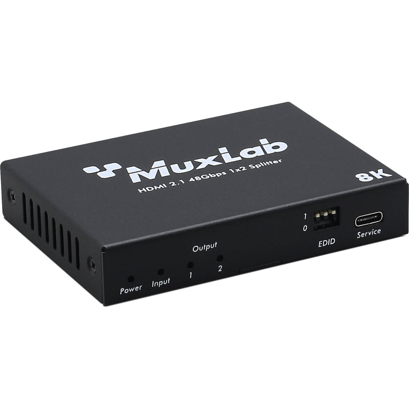 MuxLab HDMI 2.1 48 Gb/s 1 x 2 Splitter