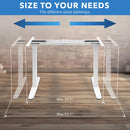 Mount-It! Electric Standing Desk Base with Dual Motors (White)