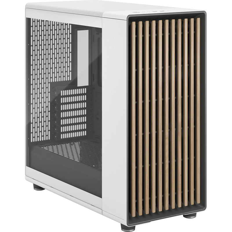 Fractal Design North XL Mid-Tower Case (Chalk White, Clear Window)