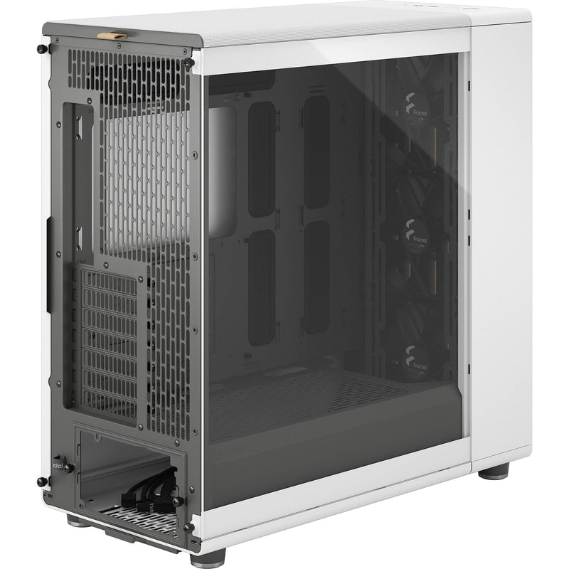 Fractal Design North XL Mid-Tower Case (Chalk White, Clear Window)