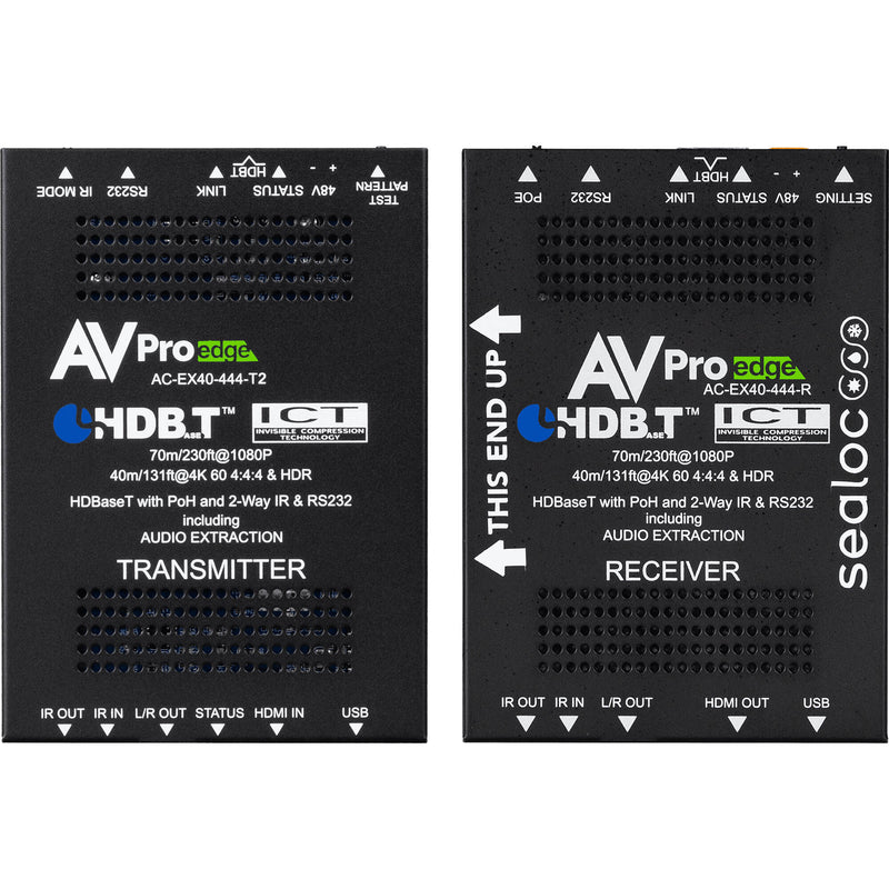 AVPro Edge HDBaseT Weatherproof Extender Kit (131')