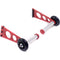 Film Devices Handle with Wheel for Location Sound Carts (Pair)