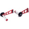 Film Devices Handle with Wheel for Location Sound Carts (Pair)