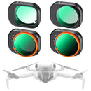 K&F Concept Nano-X Series Filter Kit with Green Coating for DJI Mini 4 Pro (4-Pack)