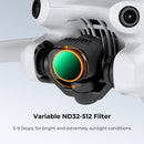 K&F Concept Nano-X Series Filter Kit with Green Coating for DJI Mini 4 Pro (4-Pack)