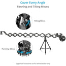 Proaim Powermatic Scissor 17' Telescopic Jib Crane with Speed Controller Remote & Dampening Head