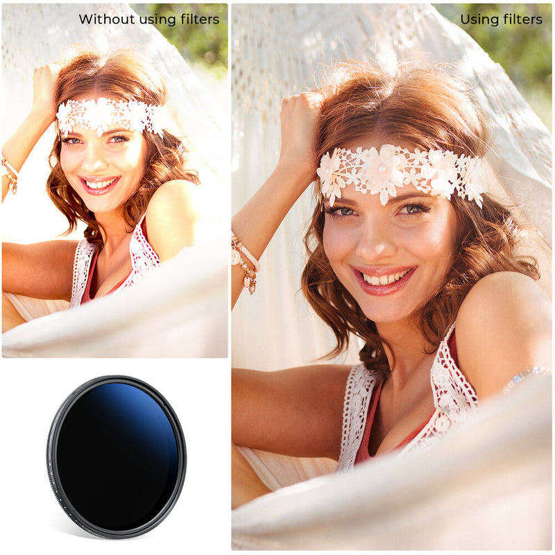 K&F Concept C-Series Variable ND Lens Filter (52mm, 1 to 11-Stop)