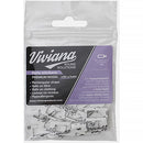 Viviana Dots Premium with Center Hole (30-Pack, Rectangular)