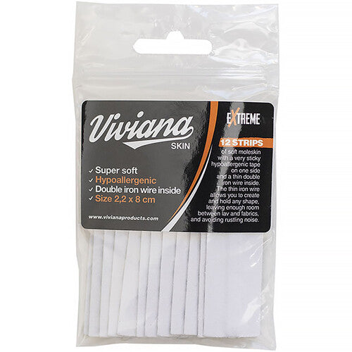 Viviana moleSkin Extreme Skin Tape for Lavalier Microphones (12-Pack, White)
