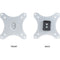 Mount-It! Monitor VESA Plate (Silver)