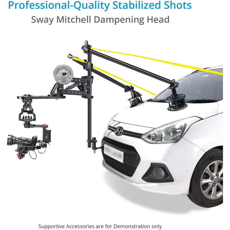 Proaim Sway-Dampening Mitchell Head for Camera Gimbals & Gyro Heads