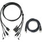 IOGEAR HDMI to DVI and USB KVM Cable Kit with Audio (6')
