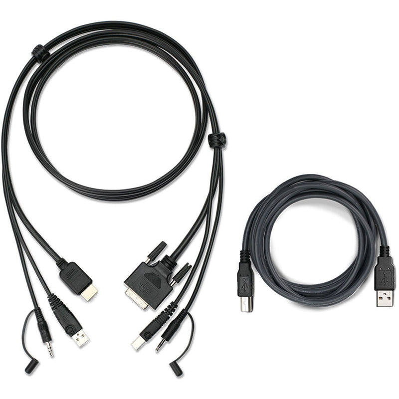 IOGEAR HDMI to DVI and USB KVM Cable Kit with Audio (6')