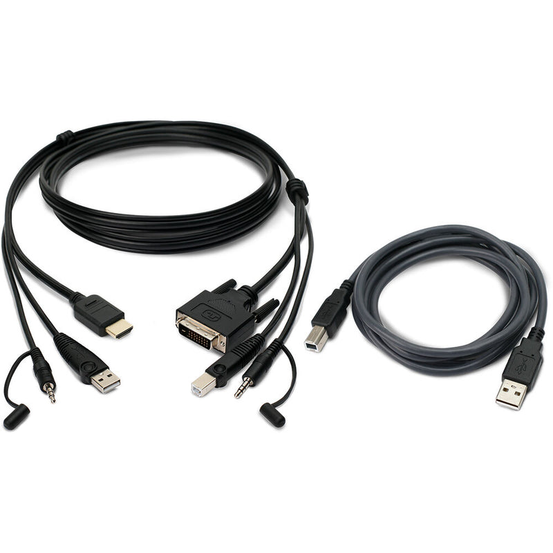 IOGEAR HDMI to DVI and USB KVM Cable Kit with Audio (6')