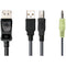 IOGEAR DisplayPort and USB KVM Cable Kit with Audio (6')