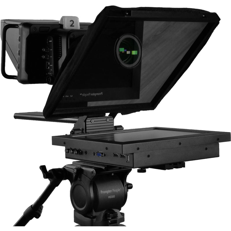 Prompter People Prompter Pal Pro 12" Teleprompter with High-Brightness 12" Monitor (Sled Model)