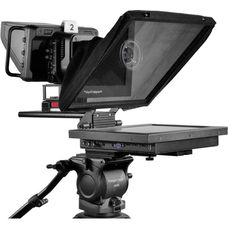 Prompter People Prompter Pal Pro 12" Teleprompter with High-Brightness 12" Monitor (Sled Model)