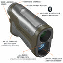 Bushnell 6x25 Bone Collector 1800 Laser Rangefinder (Black/Brown)