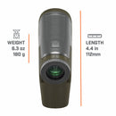 Bushnell 6x25 Bone Collector 1800 Laser Rangefinder (Black/Brown)