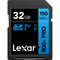 Lexar 32GB High-Performance 800x PRO UHS-I SDHC Memory Card (BLUE Series, 2-Pack)