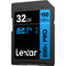 Lexar 32GB High-Performance 800x PRO UHS-I SDHC Memory Card (BLUE Series, 2-Pack)