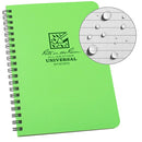 Rite in the Rain Universal Side Spiral Notebook (Hi Viz Green, 4.9 x 7")