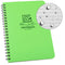 Rite in the Rain Universal Side Spiral Notebook (Hi Viz Green, 4.9 x 7")