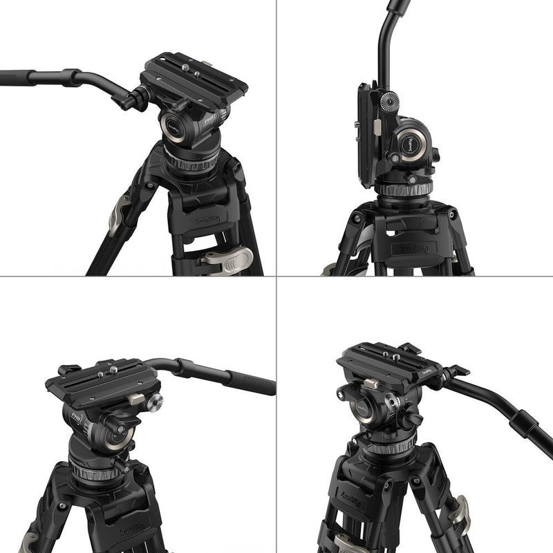 SmallRig AD-Pro8 Professional Fluid Head Tripod Kit