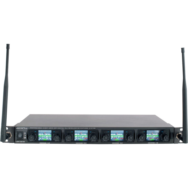 VocoPro 24 User PLL Professional Digital Wireless Handheld Microphone Package