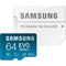 Samsung 64GB EVO Select microSDXC Card with SD Adapter