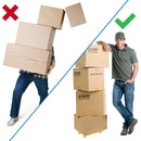 Mount-It! Small Platform Mover Dolly (2-Pack)