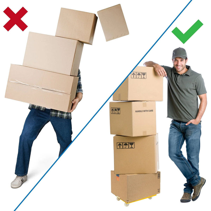 Mount-It! Small Platform Mover Dolly (2-Pack)