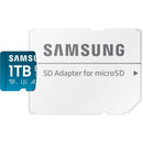 Samsung 1TB EVO Select microSDXC Card with SD Adapter