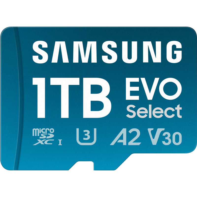 Samsung 1TB EVO Select microSDXC Card with SD Adapter