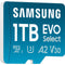 Samsung 1TB EVO Select microSDXC Card with SD Adapter