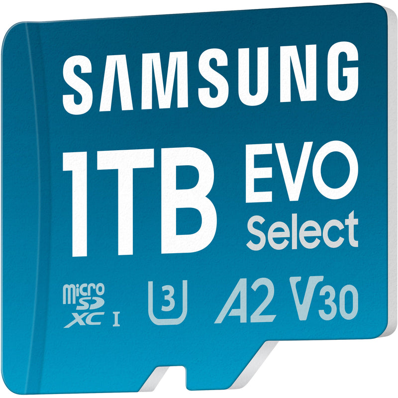 Samsung 1TB EVO Select microSDXC Card with SD Adapter