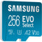 Samsung 256GB EVO Select microSDXC Card with SD Adapter